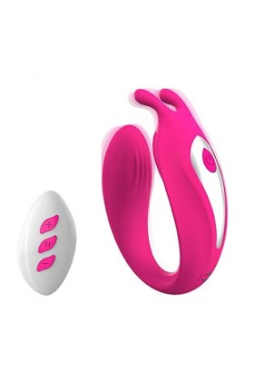 Telecommande Vìbròmássěur Clìtòrìdiěn Sucěur Pòìnt G Telecommande Vìbránt Femme Super Puissant Massage Femmes şěx Silencieux 