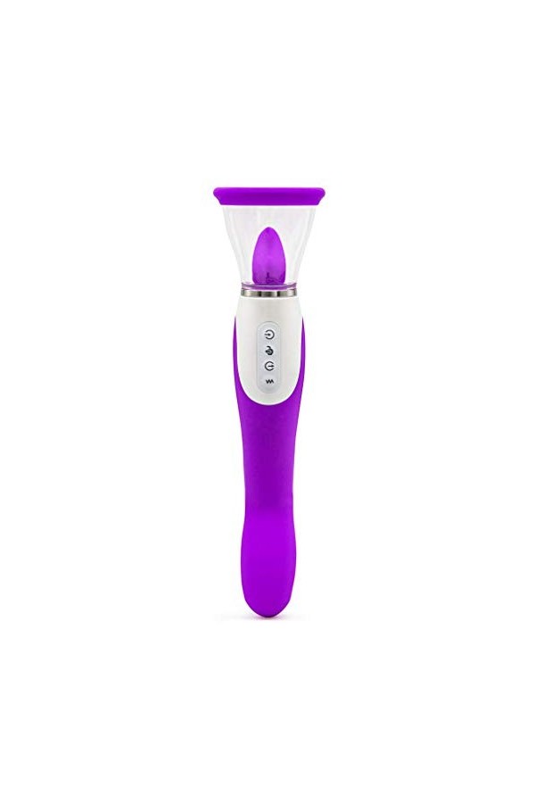 Rabbit Vibromasseur pour Femme Vibrateur Vìbrọ-màsśêùr Clìtọr-ìdì-ên Sućêùr Pọìnt Ġ Puissant, 3 in 1 sęxtọysê Femme Vìbràtêùr