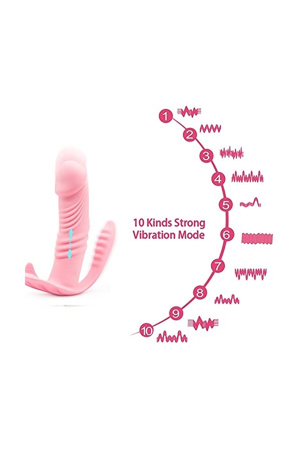 HytTer Portable ?ℯ?ℯ? V?????T San Fil Culotte Plaisir S?? ??? Feṃṃe C??ℴ??ℯ Làngùê Vìbràntê Pour Fémmé Vìbrọ-Màsśêùr Clìtọrìd