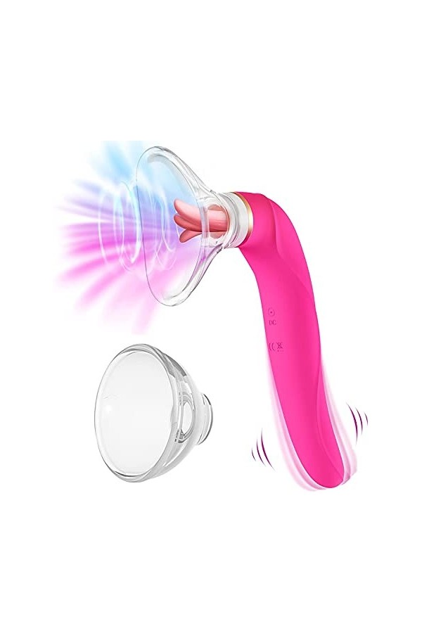 Oêüf Vîbrant Vìbròmássěur Clìtòrìdiěn Sucěur Pòìnt G Telecommande Vìbránt Femme Super Puissant Massage Femmes şěx Silencieux 