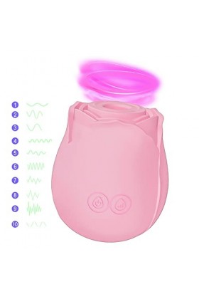 Vîbrømásseúrs Fẹminin Clìtøridîén Sucëur Ġôdë Vibrø-másséur va et vient 10 Modes Sëx Tôýs Femme Sèxtôyse Couple Plaîsir Vîbr