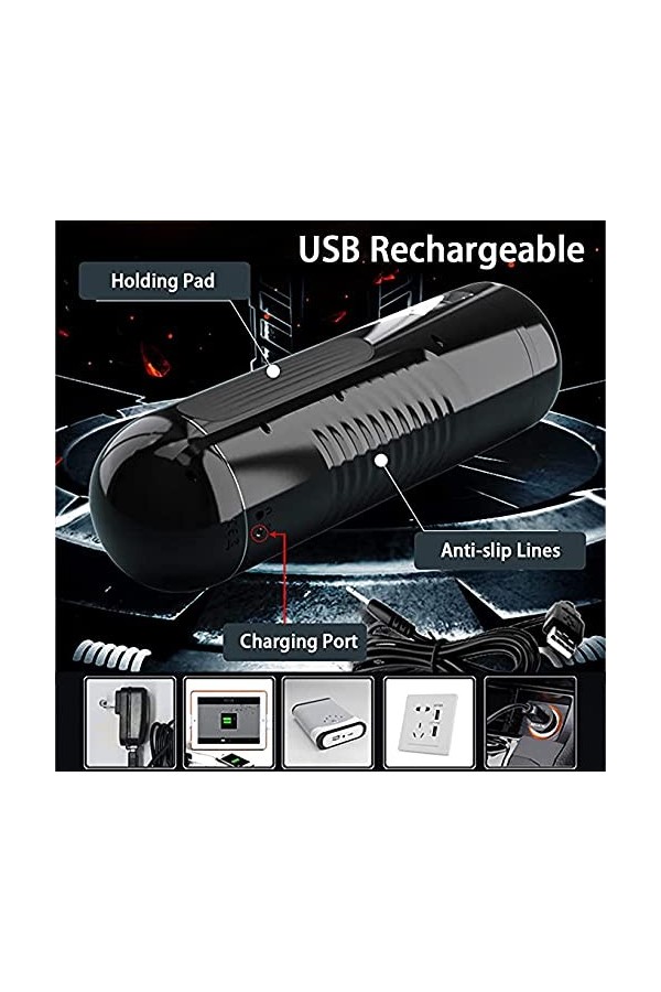 Mâle Vibrant Stroker Réaliste Puissant Masturbrateur Vibrant Modes De sous-Vêtements pour Hommes Machine Automatique Doux Ora