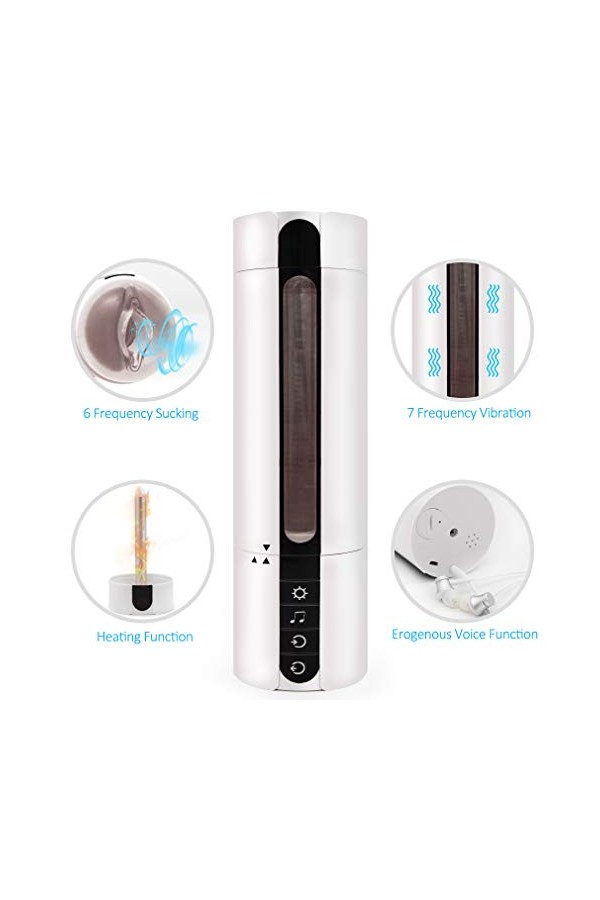 Multi modes de massage électrique avec Multi modes de rotation, outil de massage complet avec base Sex toyspour pour homme