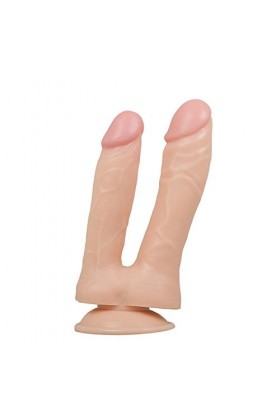 Godes à double extrémité GÔDË ṚÉḀLỊŚṬÉ GODE RÉALISTE LESBIEN,GODE FLEXIBLE À PÉNIS TRÈS LONG DONG WK4