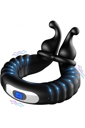 CPXZYUŚ-Éx Tøyș Ġọdẹṃiche Enorme M-Asseur Portable, Fémmé-S Anneau de En Silicone Couple Multi Vitesses Vibrant Cli-Toris G35