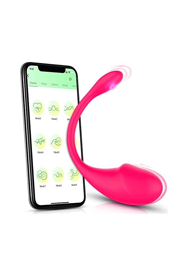 Šëẋ Tôyspour pour Couple Sèxtôysë Pláîsir Fěmme, Sëx Fēmme Vîbrant avec 9 Mode, Vibromásseúrs va et vient Vîbromássěurs Fěmin