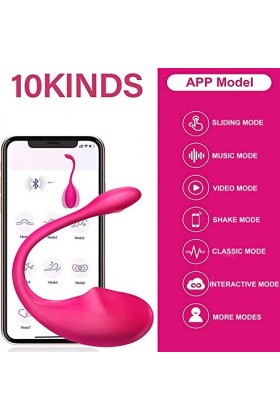 Šëẋ Tôyspour pour Couple Sèxtôysë Pláîsir Fěmme, Sëx Fēmme Vîbrant avec 9 Mode, Vibromásseúrs va et vient Vîbromássěurs Fěmin