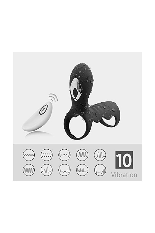 Wearable Masseur Sans Fil avec Fonction de Pour La Relaxation Du Corps, Masseur En Silicone avec Modes de Massage USB Magnéti