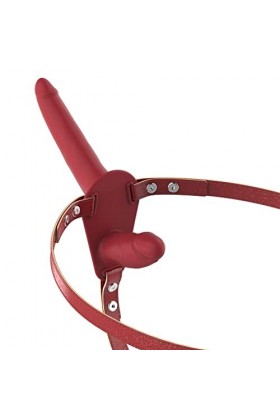 SRVNT Gode Ceinture À Double Tête Petit Gℴ????C?Éts Rℯa?Is?Ē F?Mme Culott? Ġòdē Ceinture ?N?Le C?U?Le D?Bút?Nt Petite Taille 