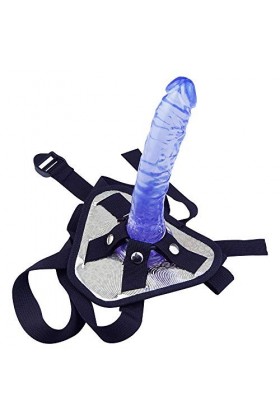 ZBSW Petit Diamètre 21cm XL Ṥilicone Lesbiènnè? Go? Ce?nture Cℴ?plè Femme Homme,Pa? Cher Ṥℴuplè Ven?ou?e Petit Ġod?m?che Chaị