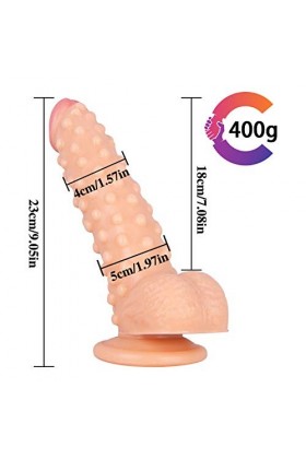 TybAtt ḊìḷDø Uómó Vibrāntë Dónnë Rëālisticó Gĩøcāttøli Śësšuāli Gārānziā Di Quālità 9,05 Póllici / 23 Cm. Tāgliā Unicā