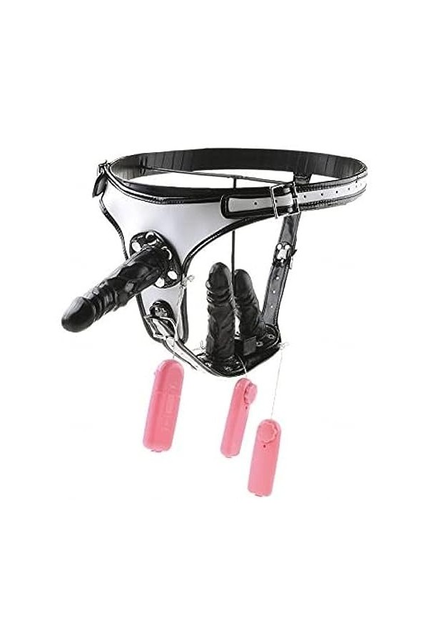 ?-Éx Tøy? ??d??iche-Clit-Ørìdî??-Ceinture Ajustable imperméable à Double extrémité Portable et Facile à Transporter D1126