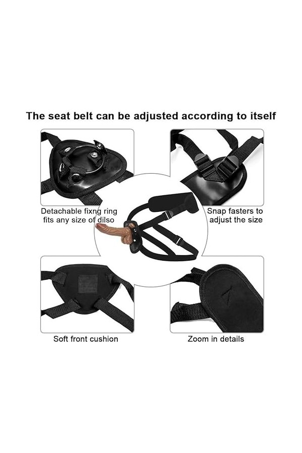 Gódẹ Ceinture Strap-on Godeṃichet Ànàlé Femme Clîtórídíen,Godeś Ceintures Reaḷisṭe Homme Ànàlé Gày GøD Lésbíennẹs Séxtóysé Pl