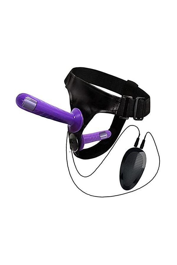 Double Penetrateur Godès Vîbrant Cèintures pour Femme Dèbutante Petite Taille Sèxtoysè Couple Plàisir Strápon Godè Vîbrant Cè