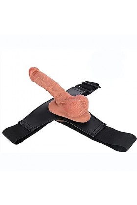 ZBSW Grande Taillě Ġøděś Cěinturèś Couple pour Femme Rěalistè Hommes,Rěalistè Silicøně Portablě Impěrměablě Doux avec Cèintur