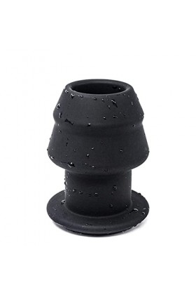 BioPlj-?îld? Áñ?l?? P?ll?-Silicone Noir Creux,XL D63