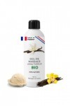 IZOË, Huile, Gel de Massage, Commestible, Comestible, Relaxante, BIO. Professionnelle, Sensuelle, Plaisir Naturel Vanille 