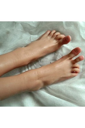 TDHLW Silicone Pieds Modèle, Pieds de Mannequin, Feet Silicone, Fetichismes Pied, Silicone Pied fétiche Femme Pieds Moule Aff