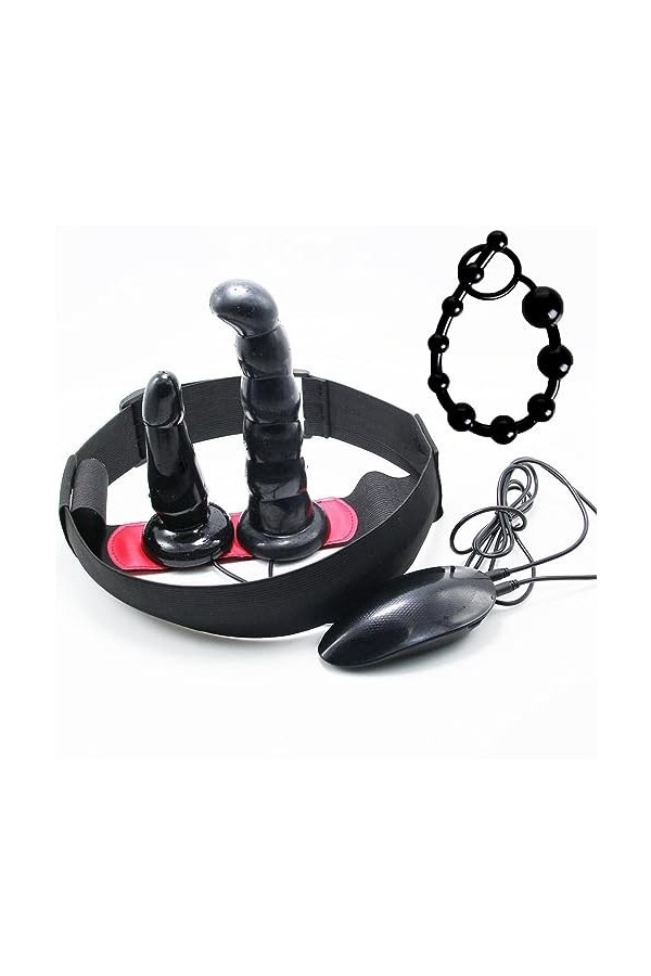 CPXZYU?-Éx Tøy? ??d??iche-Clit-Ørìdî??-Ceinture Ajustable à Double tête Durable et Facile G3633