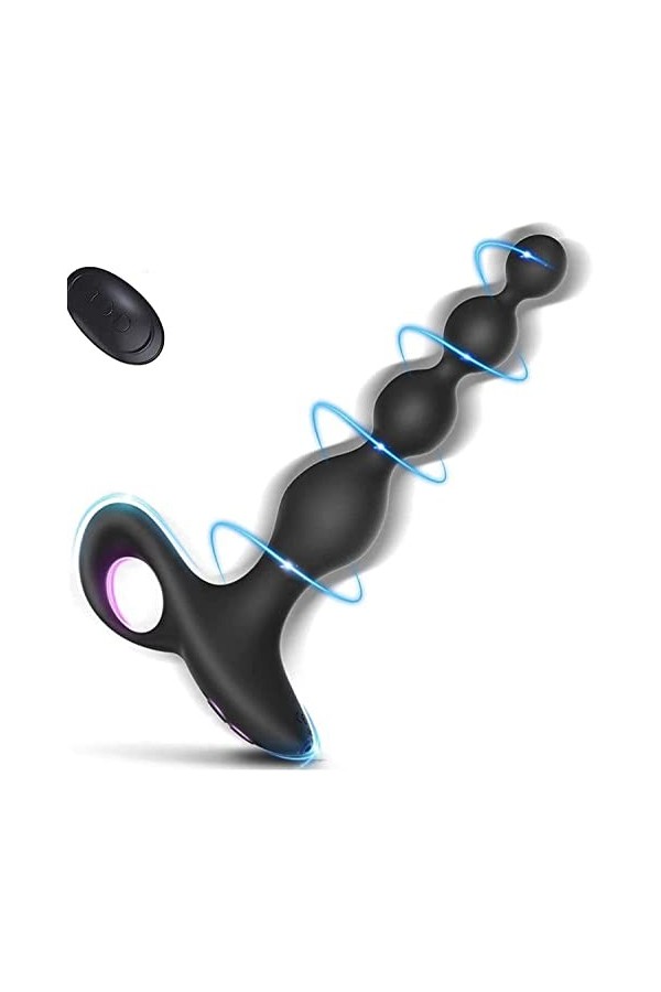 CPXZYUŚ-Éx Tøyș Ġọdẹṃiche Enorme Prostàté Entraîneur Plug Ànâle Prostàté Stimulateur Pour Homme, Prostàté Simulator Ｖíbrom G5