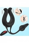 CPXZYUŚ-Éx Tøyș Ġọdẹṃiche Enorme M-Asseur Portable, Fémmé-S Anneau de En Silicone Couple Multi Vitesses Vibrant Cli-Toris G63