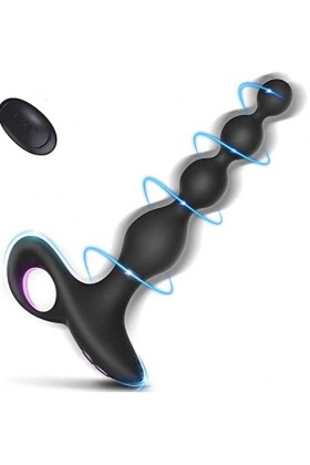 CPXZYUŚ-Éx Tøyș Ġọdẹṃiche Enorme Ànâles-Plúg Prostata Puissant Stimulateur Étanche Dispositif À Distance Silencieux Massan G1