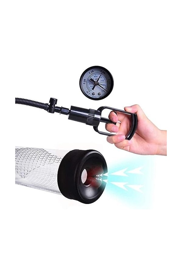 EsHals Agrandisseur DExercice de Pompe À Vide de Pénis Électrique Mâle Agrandisseur de Croissance de Manchon Plus Grand,3D