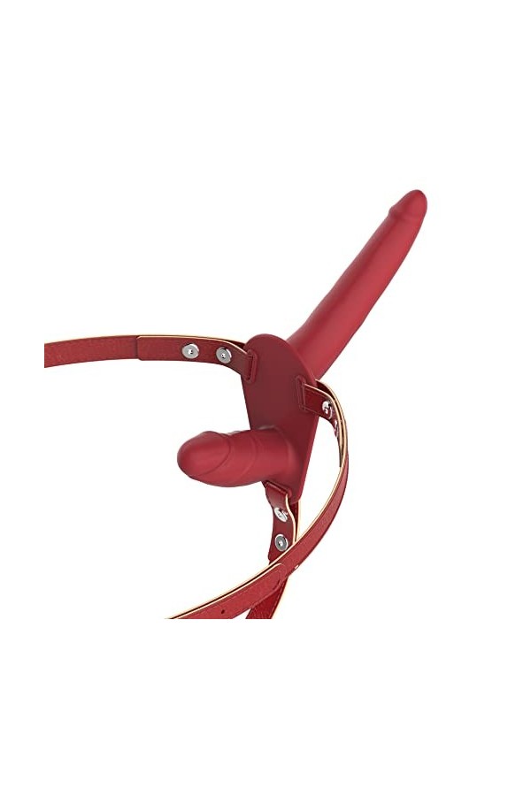 Double Gode Ceinture Couple ĠôĐé Ṥ??ãpòn Ḉèìnťúrë Ānàlê Hő??è Đébūtànț,Le ????t?r? S??t?y?e ??? pour C???l? Petit ??d?-??c?é 