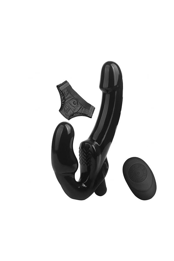 CPXZYU?-Éx Tøy? ??d??iche-Clit-Ørìdî??-Ceinture imperméable réglable à Double extrémité Usage Multiple G1947