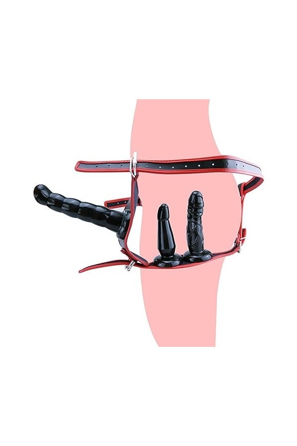 CPXZYU?-Éx Tøy? ??d??iche-Clit-Ørìdî??-Double Ceinture imperméable réglable Lavabl G1517