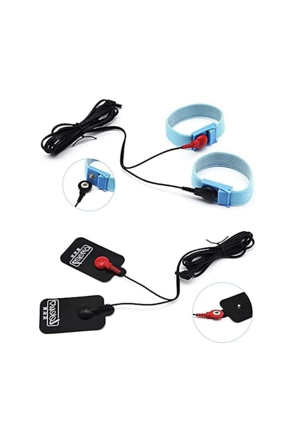 EsHals Électrode Autocollant Choc Électrique Adulte Jouet Hömme Annèau Double Contrôle Double Sortie Hôte Fort Sěxy Jouets