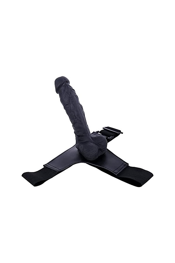 WYHJ Noir étanche à Ventouse avec Courroie Trapézoïdale Petite Taille Adapté Aux Couples Débutants Mini 20cm*4cm