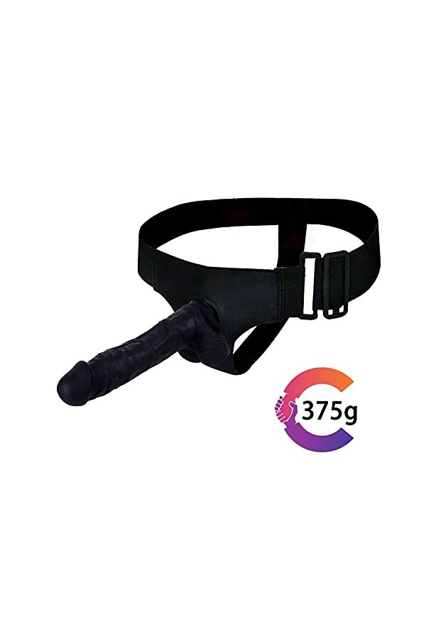 WYHJ Noir étanche à Ventouse avec Courroie Trapézoïdale Petite Taille Adapté Aux Couples Débutants Mini 20cm*4cm