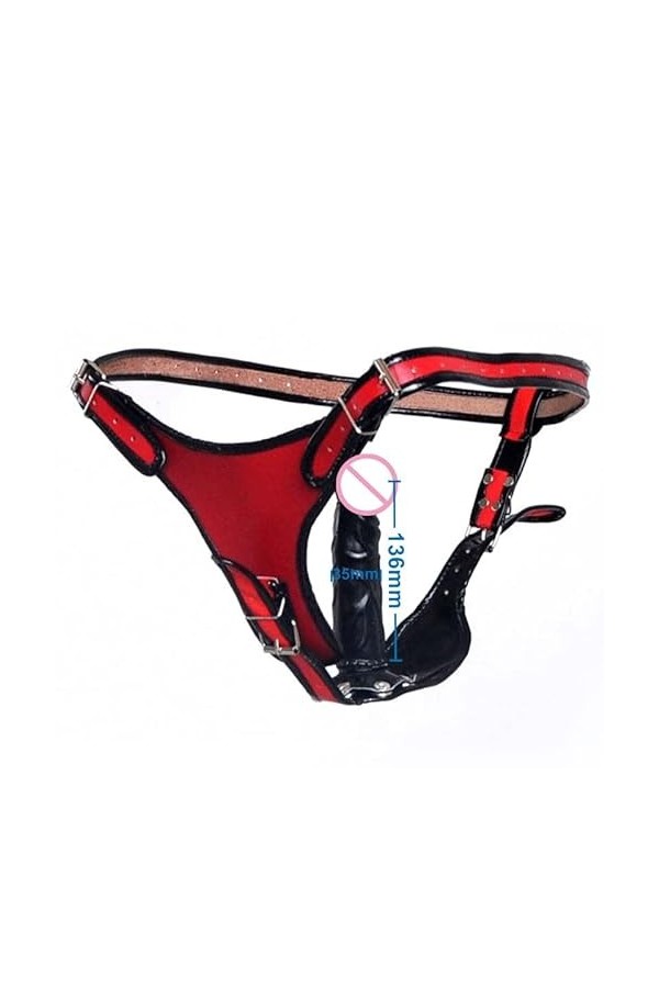 Ǵ̣õdé Stràpõn pour Fem?e ceinture gode pour couple Masseur Vibrant pour Femme Silencieux ceinture gode pour couple C13329 g