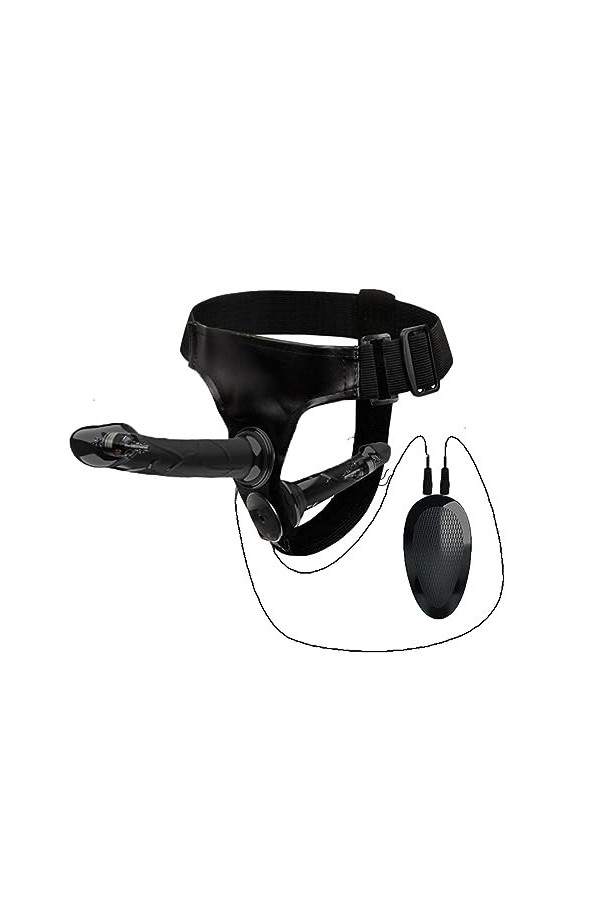 CPXZYU?-Éx Tøy? ??d??iche-Clit-Ørìdî??-Double tête étanche à Taille réglable Facile à Utiliser G3359