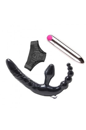 CPXZYU?-Éx Tøy? ??d??iche-Clit-Ørìdî??-Double Ceinture imperméable réglable Facile à Nettoyer et G2527