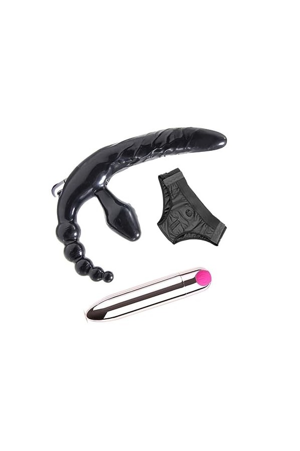 CPXZYU?-Éx Tøy? ??d??iche-Clit-Ørìdî??-Taille réglable à Double tête Facile à Netto G3623