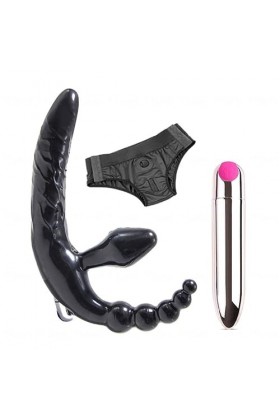 CPXZYU?-Éx Tøy? ??d??iche-Clit-Ørìdî??-Double Ceinture réglable Portable Facile à Utiliser et G1680