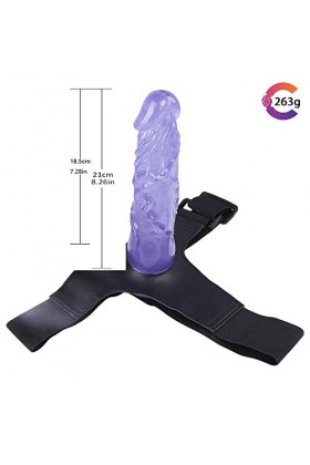 ARKNAV Jouets Gode Strap-On-Me Ġℴ?ℯ Çℯ?????E Á??Lℯ Pour Hℴ??E Đℯ??T??T Ŝ?-R??ℴ?,Mîn???I?T?Re Ġ??? Pour L?Sbị???É P??T??L? Ṥ?L
