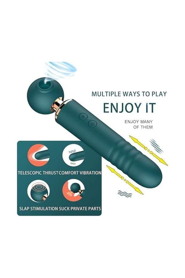 Stîmülateúr de Pöint G Gode Godes God Vibrant Femme Realiste Clitoridiên Point G Va Et Vient rabbit Vîbromasséurs Godes Va Et