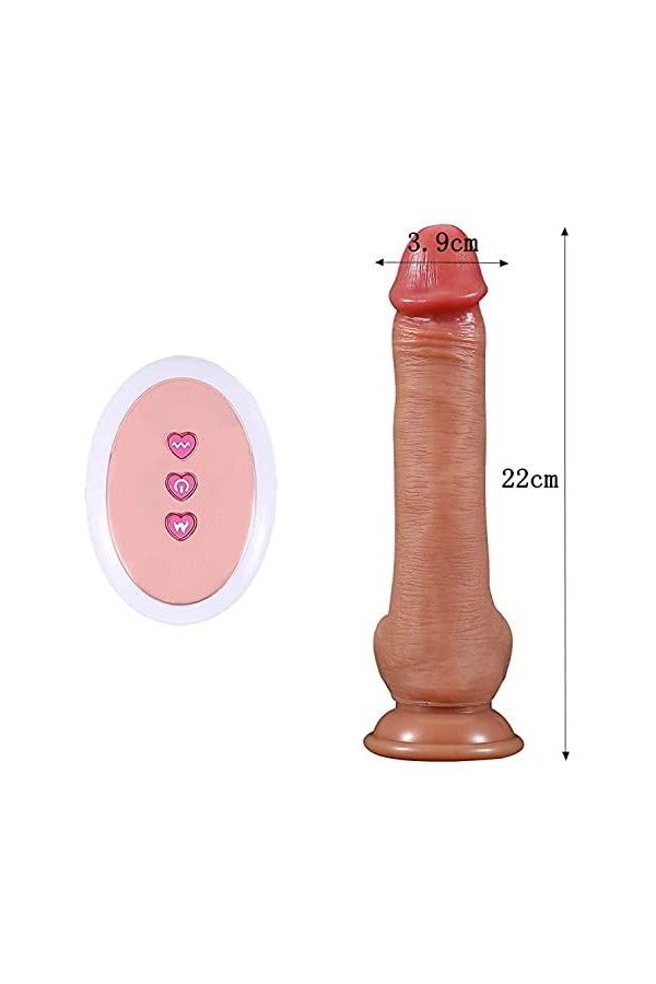 Enorme Gốdềs Femme Realiste Grande Taille Bâton de Massage Manuel Portable Étanche pour Hommes et Femmes Gødé-míchềt Realiste