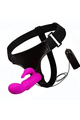 Sèx Didlo Strạp-ọn Ðildǒ Strapon Strǎp-ons dame masseur ceinture portable femmes harnais de Lingerie réglable pantalon B7U