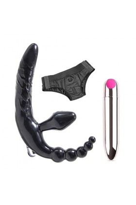 CPXZYU?-Éx Tøy? ??d??iche-Clit-Ørìdî??-Matériau à Double tête imperméable Beau et G3573