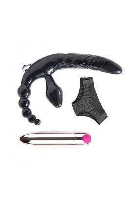 CPXZYU?-Éx Tøy? ??d??iche-Clit-Ørìdî??-Taille réglable à Double tête Facile à Netto G3233