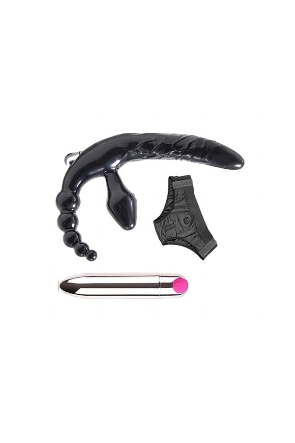 CPXZYU?-Éx Tøy? ??d??iche-Clit-Ørìdî??-Taille réglable à Double tête Facile à Netto G3233