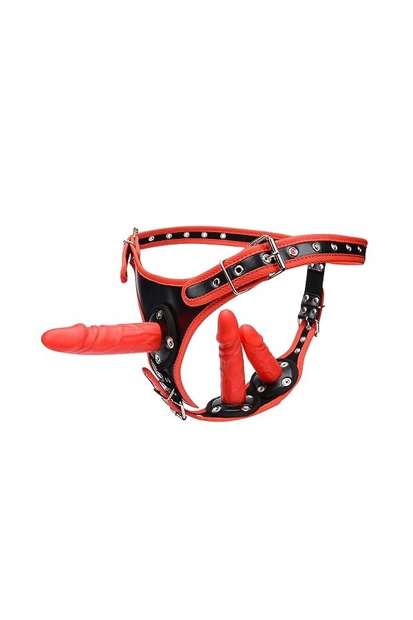 CPXZYU?-Éx Tøy? ??d??iche-Clit-Ørìdî??-Ceinture Ajustable à Double tête Facile à Nettoyer e G700