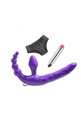 CPXZYU?-Éx Tøy? ??d??iche-Clit-Ørìdî??-Ceinture réglable à Double extrémité Portable Lavabl G2469