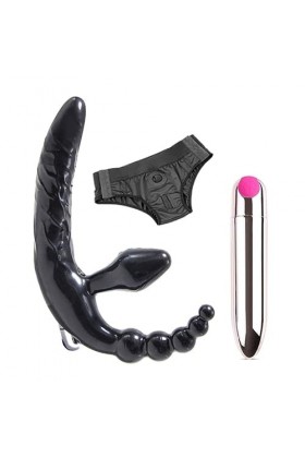 CPXZYU?-Éx Tøy? ??d??iche-Clit-Ørìdî??-matériau imperméable Portable à Double tête Facile à Utiliser G3494