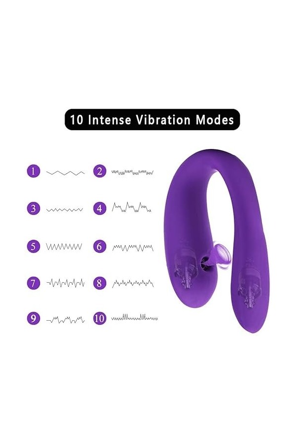 Vîbrant Vibrateur Femme Sex Clitoridien Masseur portable, masseur électrique télécommandé sans fil, masseur médical en silico