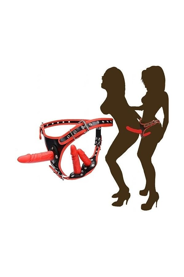 CPXZYU?-Éx Tøy? ??d??iche-Clit-Ørìdî??-Ceinture imperméable réglable à Double extrémité Facile à Utiliser G1625